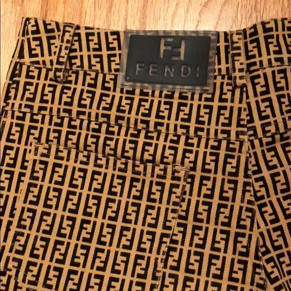 RARE, AUTHENTIC Fendi Zucca Pants
